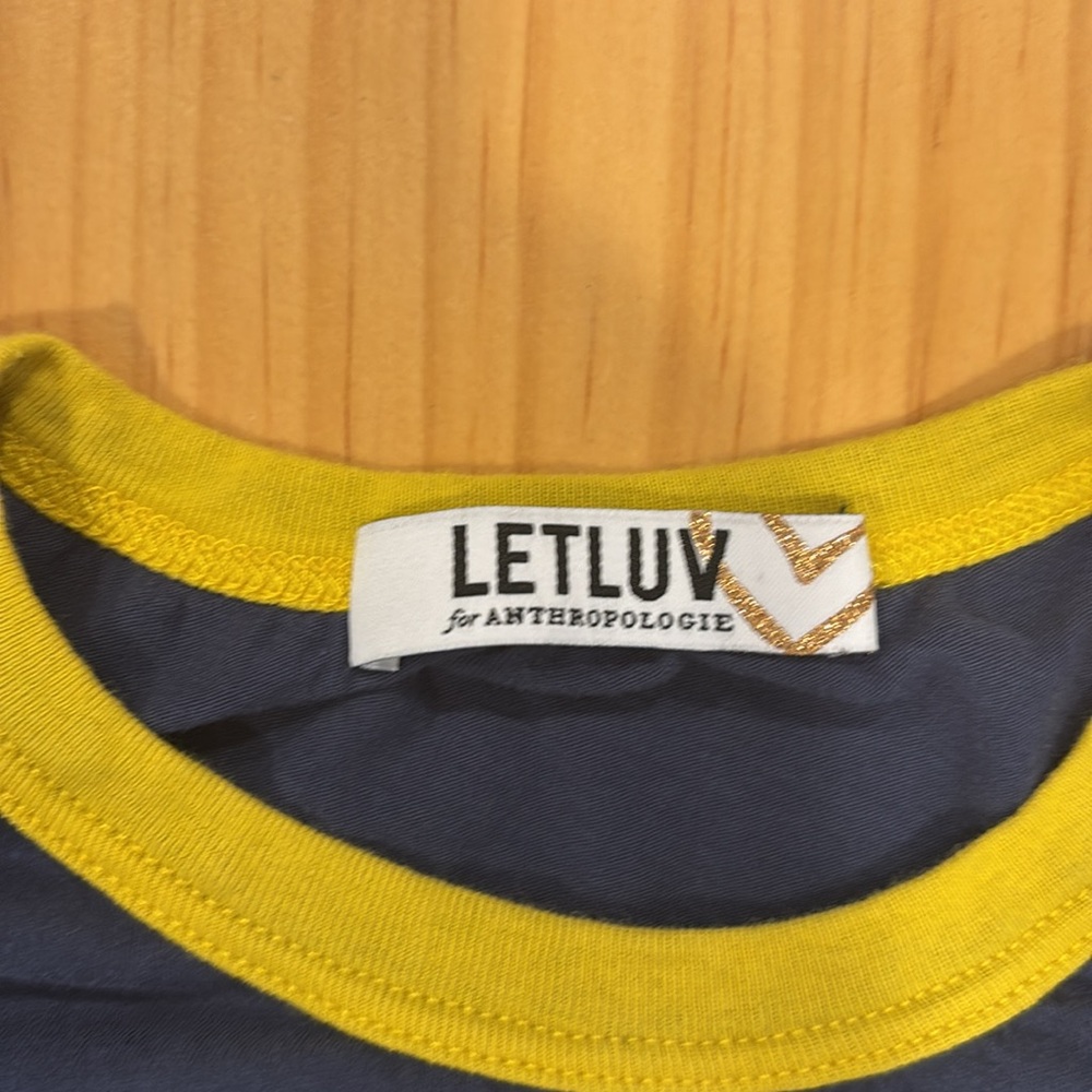 LETLUV for Anthropologie Rolling Stones Tee - Picture 2 of 4